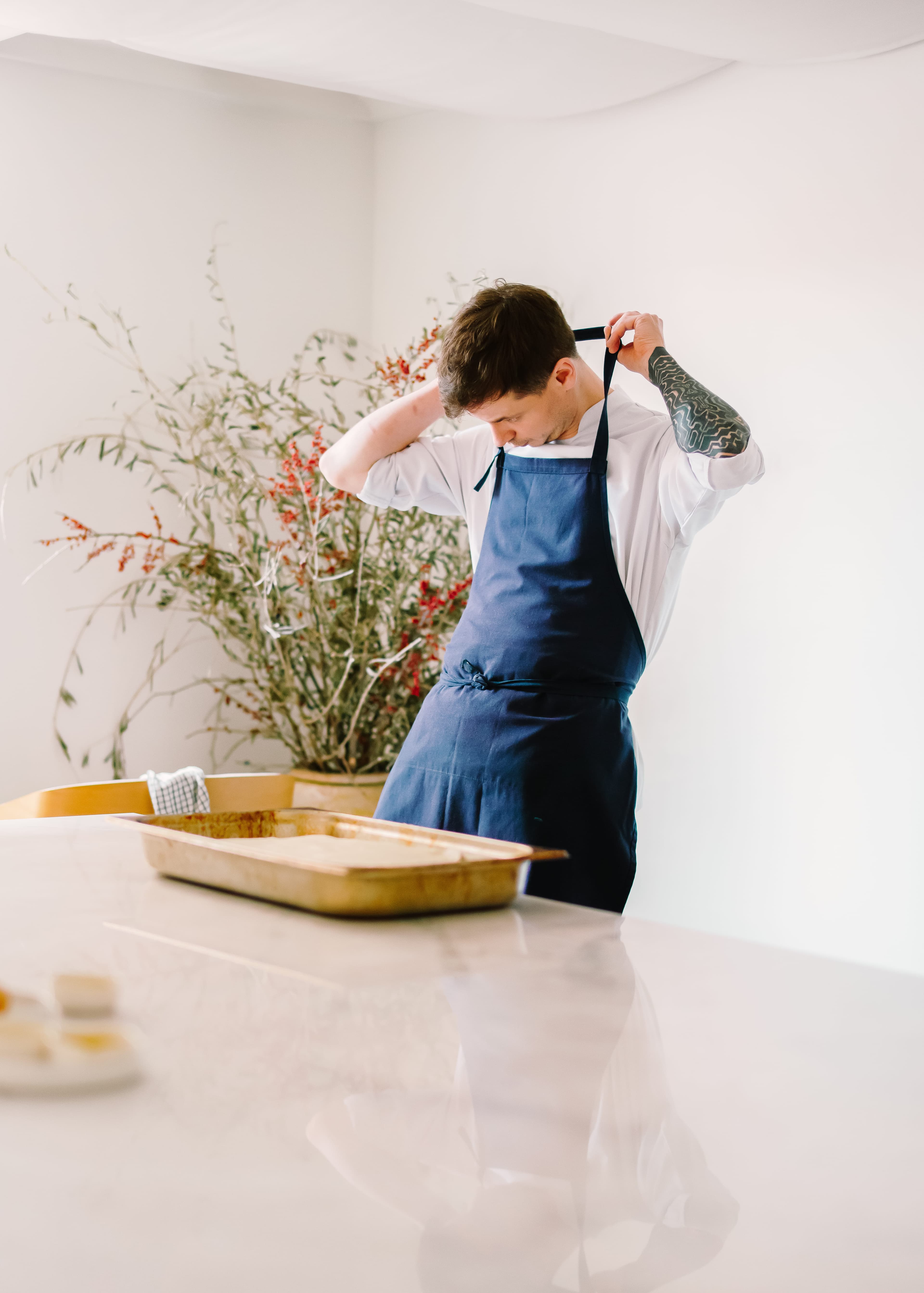 Creative campaign frame with modern color grading